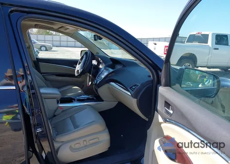 2016 Acura Mdx Advance Entertainment Packages/Advance Package из США, поврежденный, VIN 5FRYD4H93GB006578